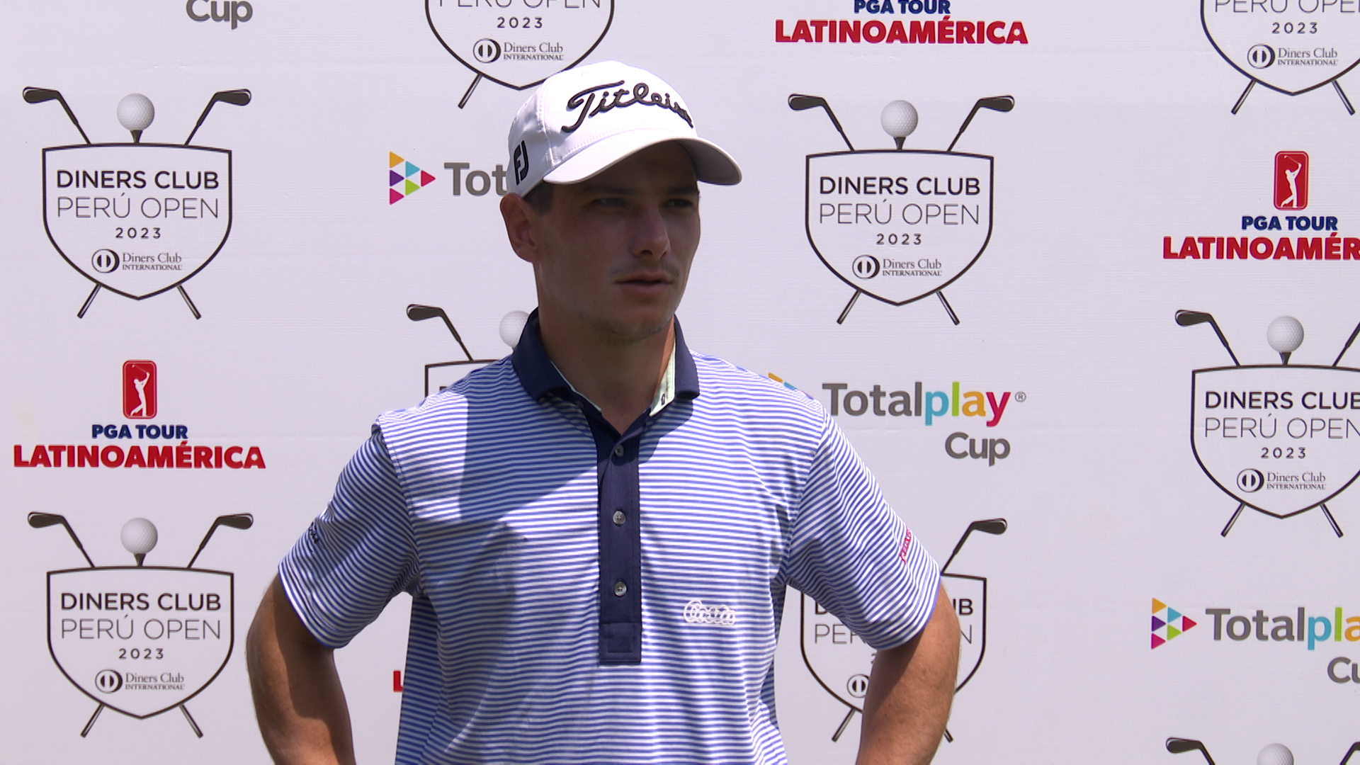 Entrevista con Agustín Errázuriz tras Ronda 1 del Diners Club Perú Open