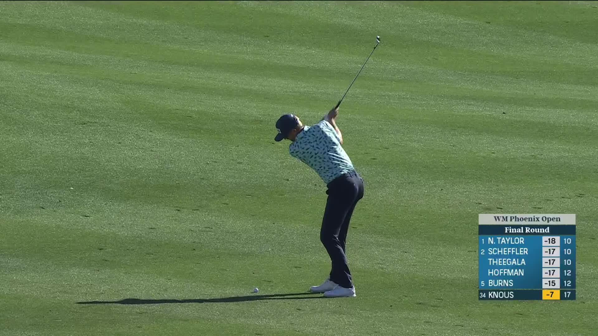 Jim Knous closes with a birdie at WM Phoenix Open