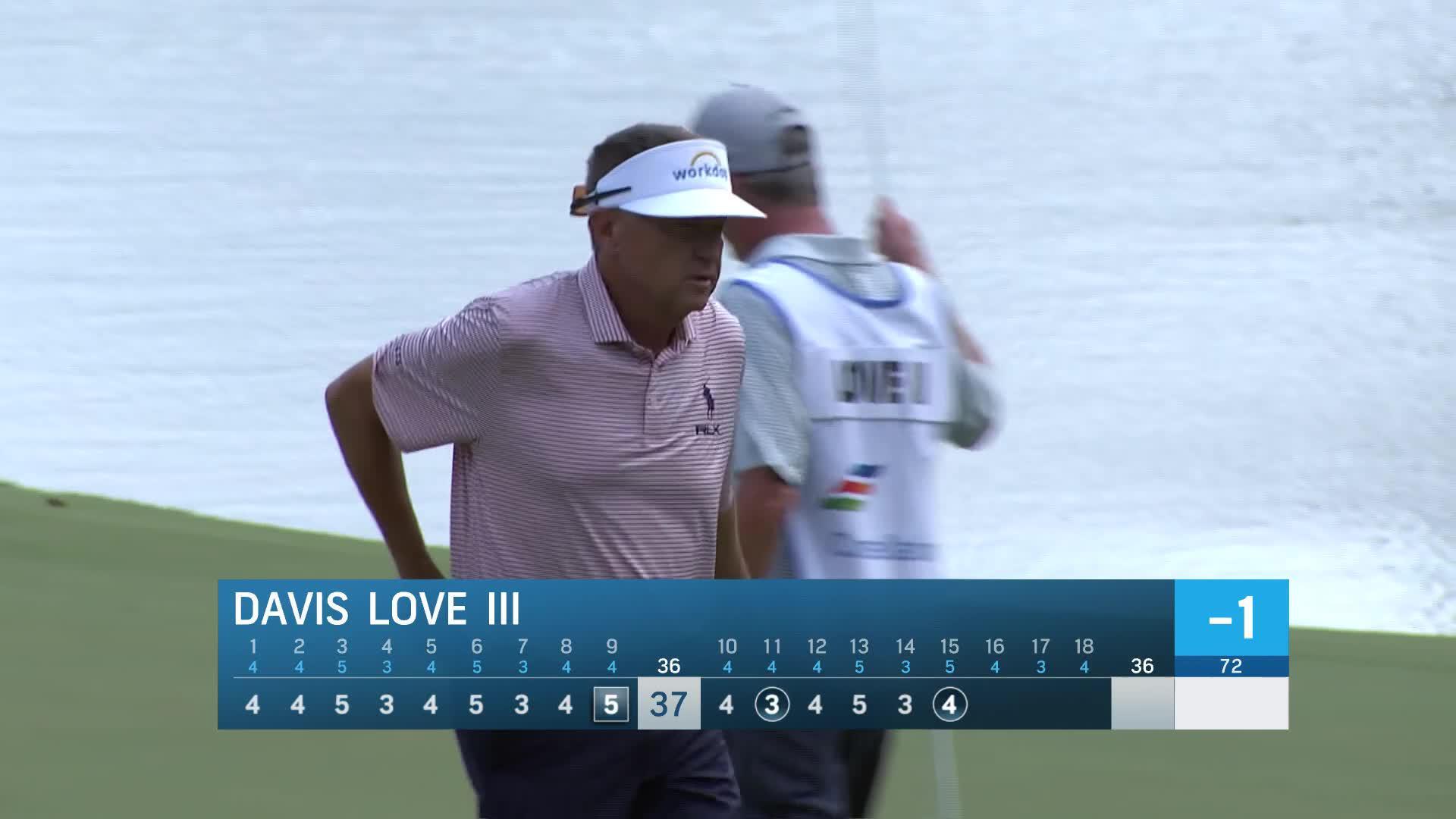 Davis Love III makes birdie at Constellation FURYK & FRIENDS