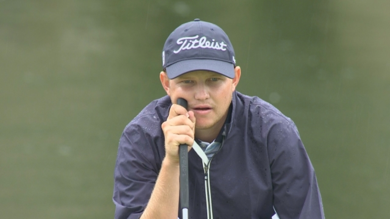 Play suspended due to weather in round 2 at Web.com Tour Championship