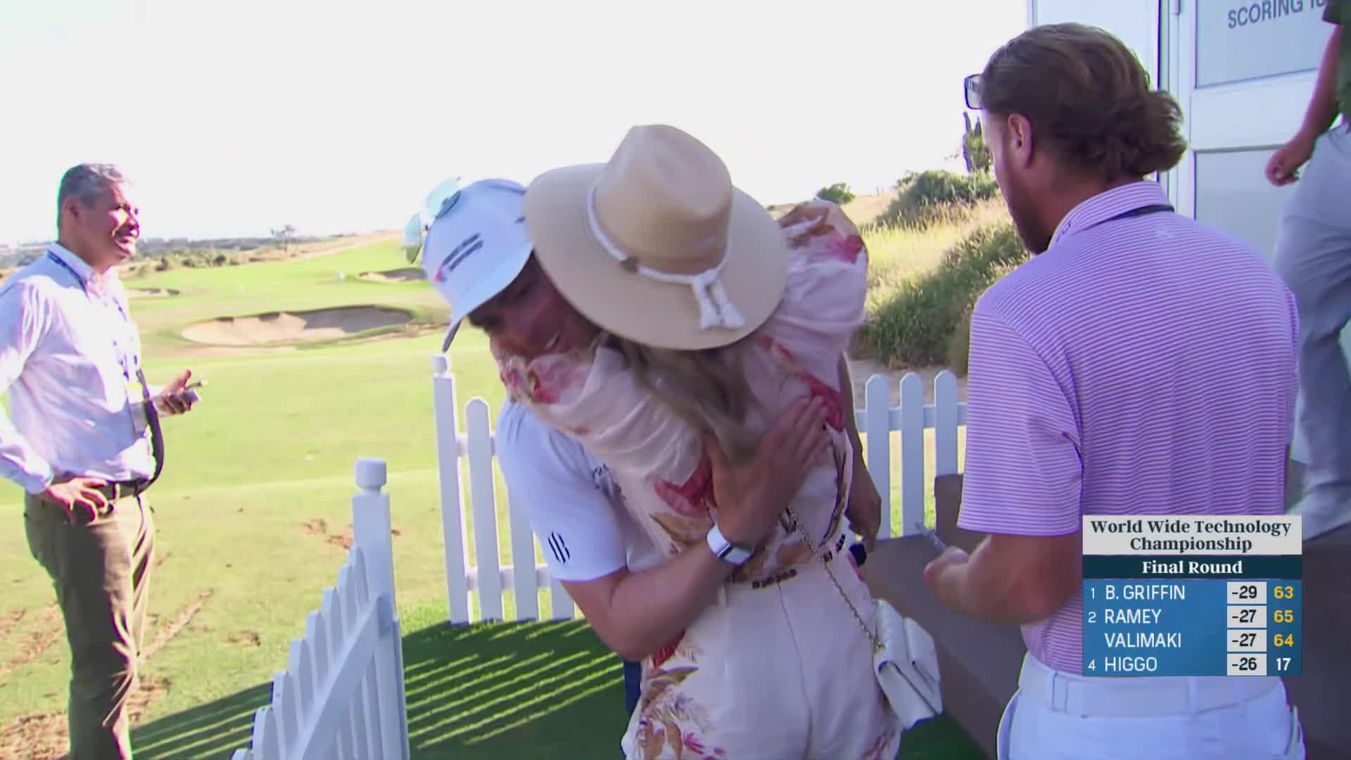 Ben Griffin’s winning moment at World Wide Technology