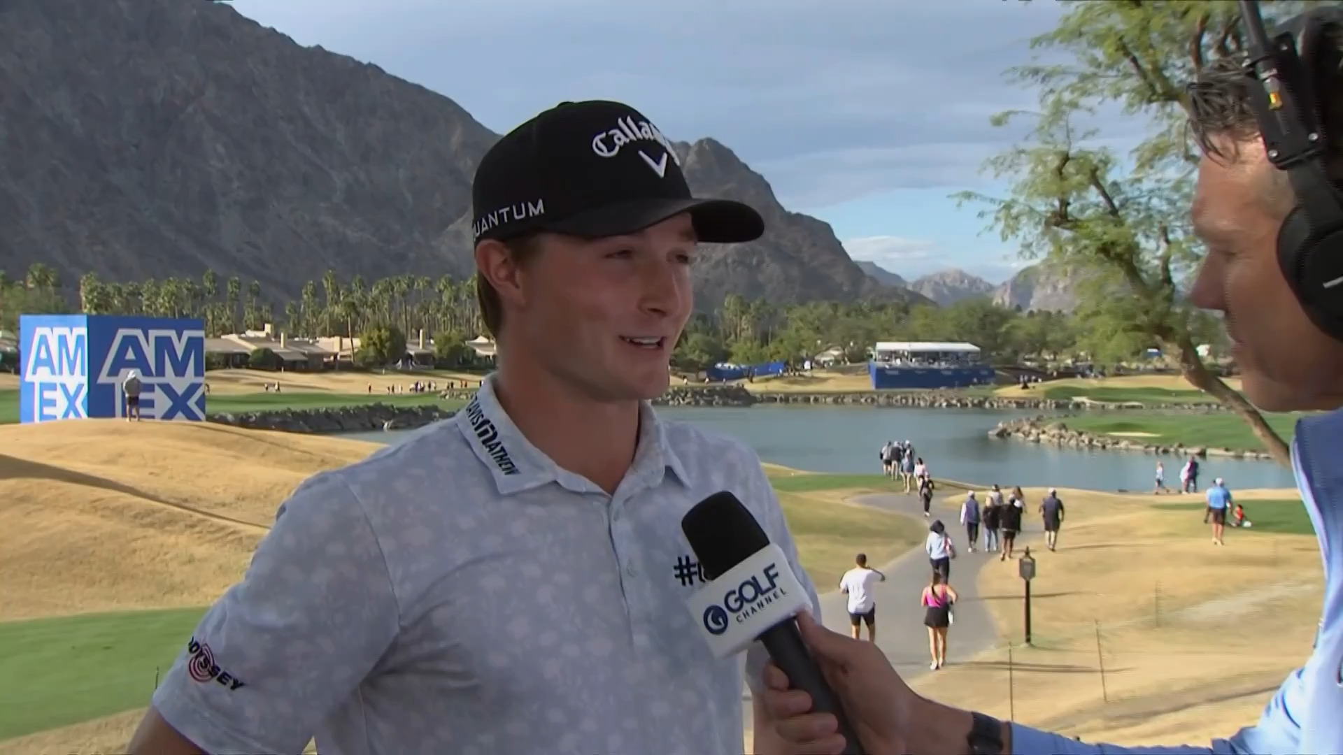 Blades Brown’s interview after Round 3 of The American Express