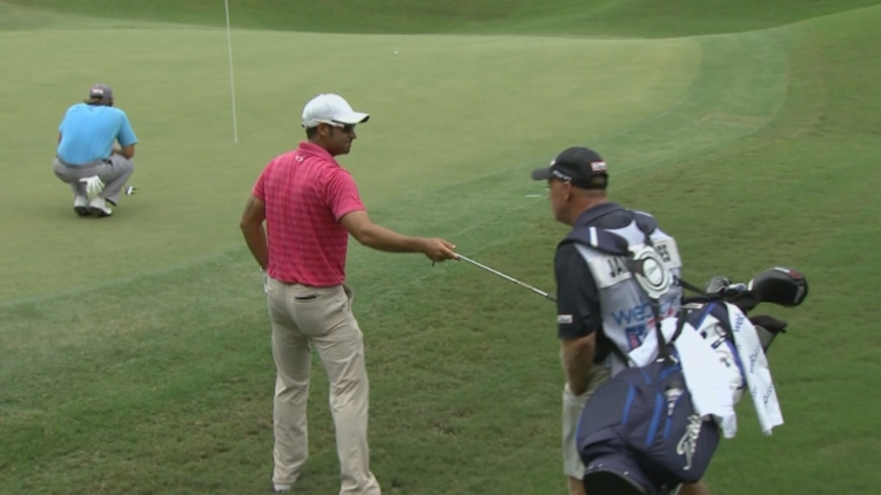 James Nitties holes chip shot on No. 16 at Web.com Tour Championship