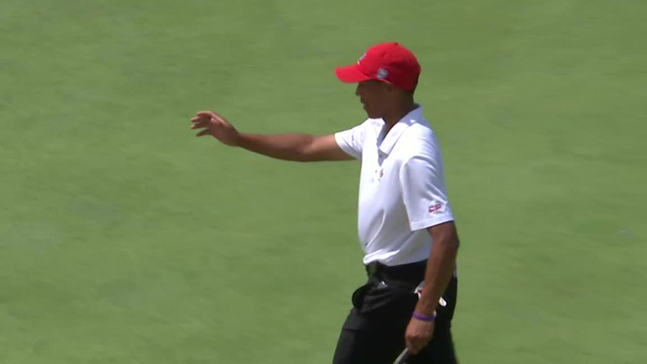 Chris Crisologo’s 20-foot birdie putt at RBC Canadian