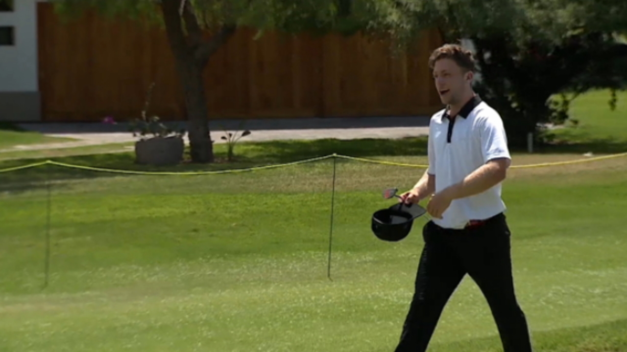 Sam Fidone and Wesley McClain tied for the lead at the Abierto Mexicano de Golf
