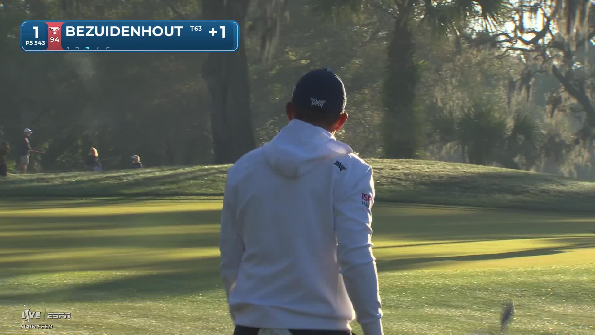 Christiaan Bezuidenhout makes birdie on No. 1 at Valspar