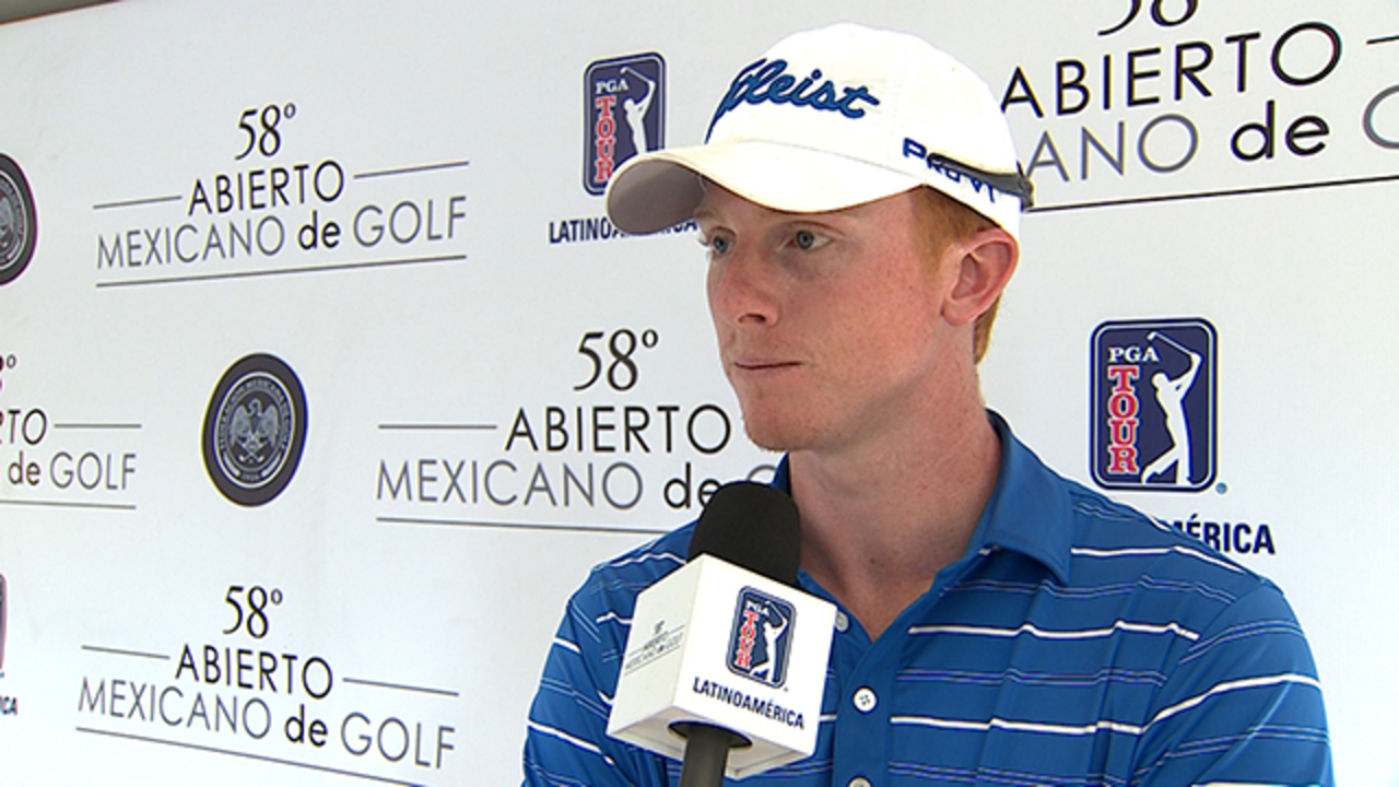 Wesley McClaim interview after Round 2 of Abierto Mexicano de Golf
