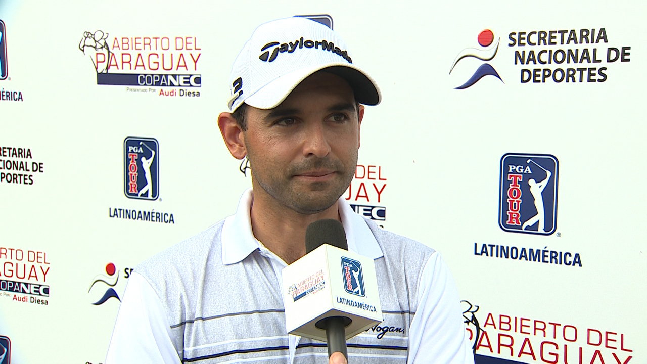 Entrevista con Fabrizio Zanotti tras Ronda 3 del Abierto del Paraguay Copa NEC