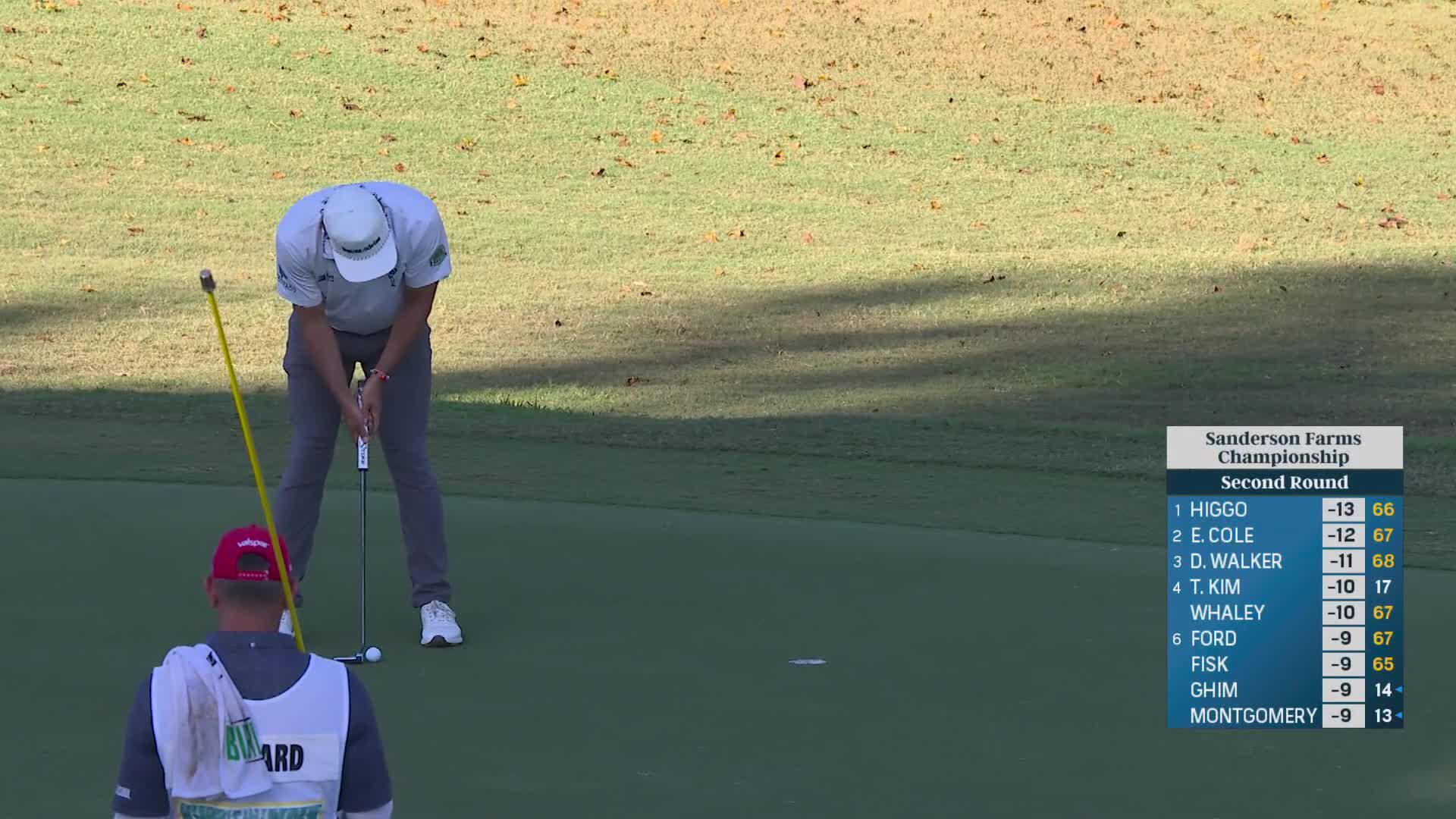 Mark Hubbard sinks 4-foot birdie putt, makes birdie on No. 15 at Sanderson Farms