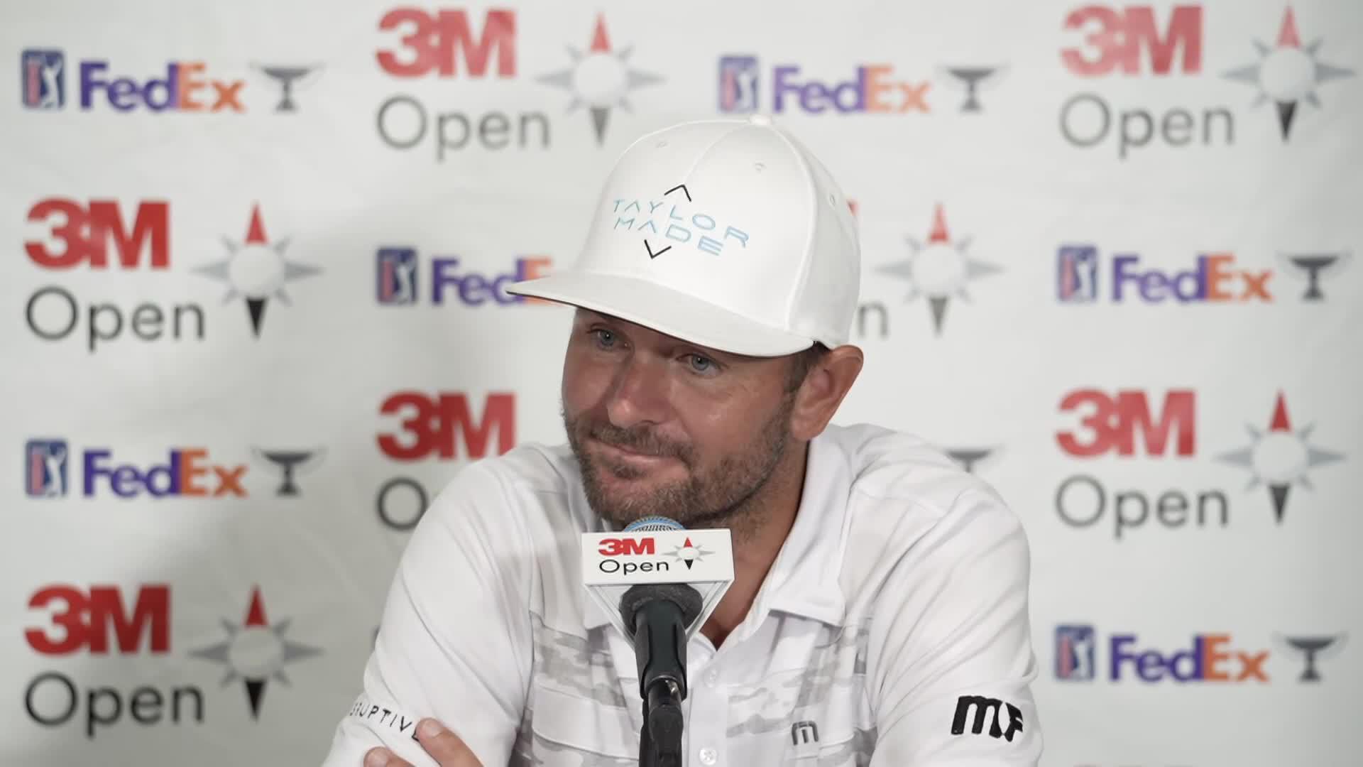 Mardy Fish on receiving advice from Stephen Curry before 3M Open