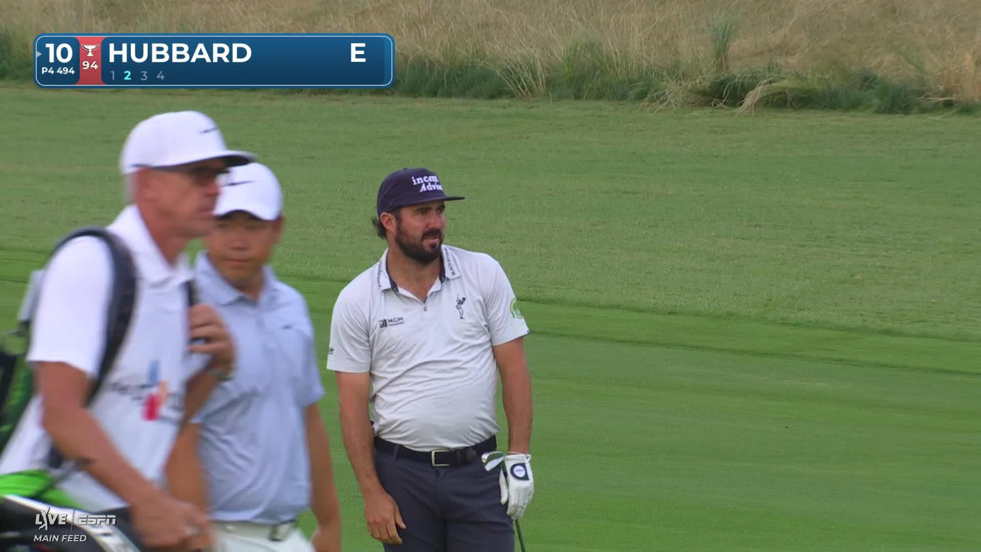 Mark Hubbard makes birdie on No. 10 at THE CJ CUP