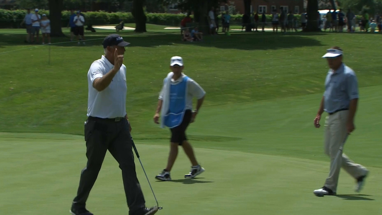 Tom Lehman takes lead with a 65 at Principal Charity