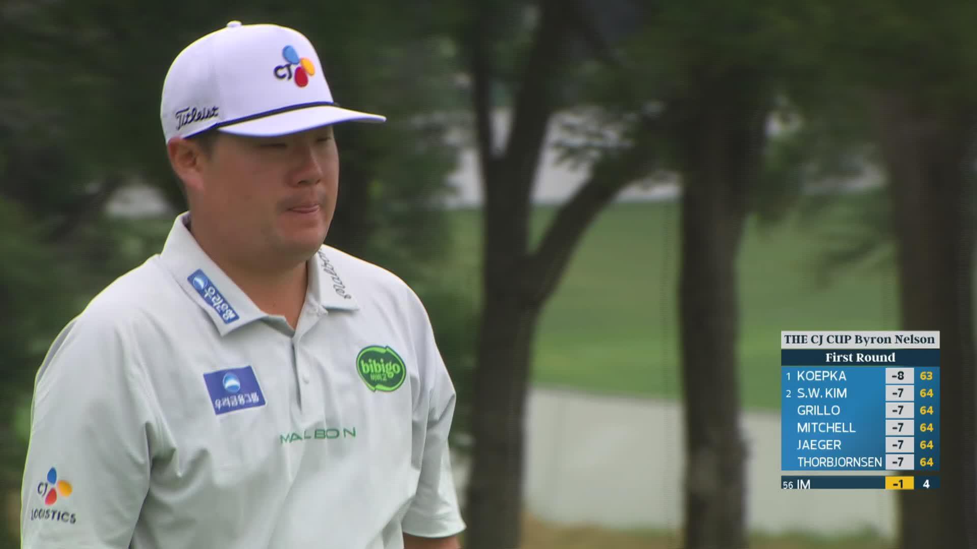 Sungjae Im makes birdie on No. 5 at THE CJ CUP