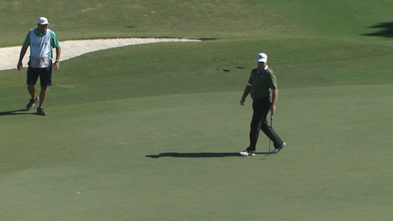 Jim Renner sinks 19-foot birdie at McGladrey in Round 1