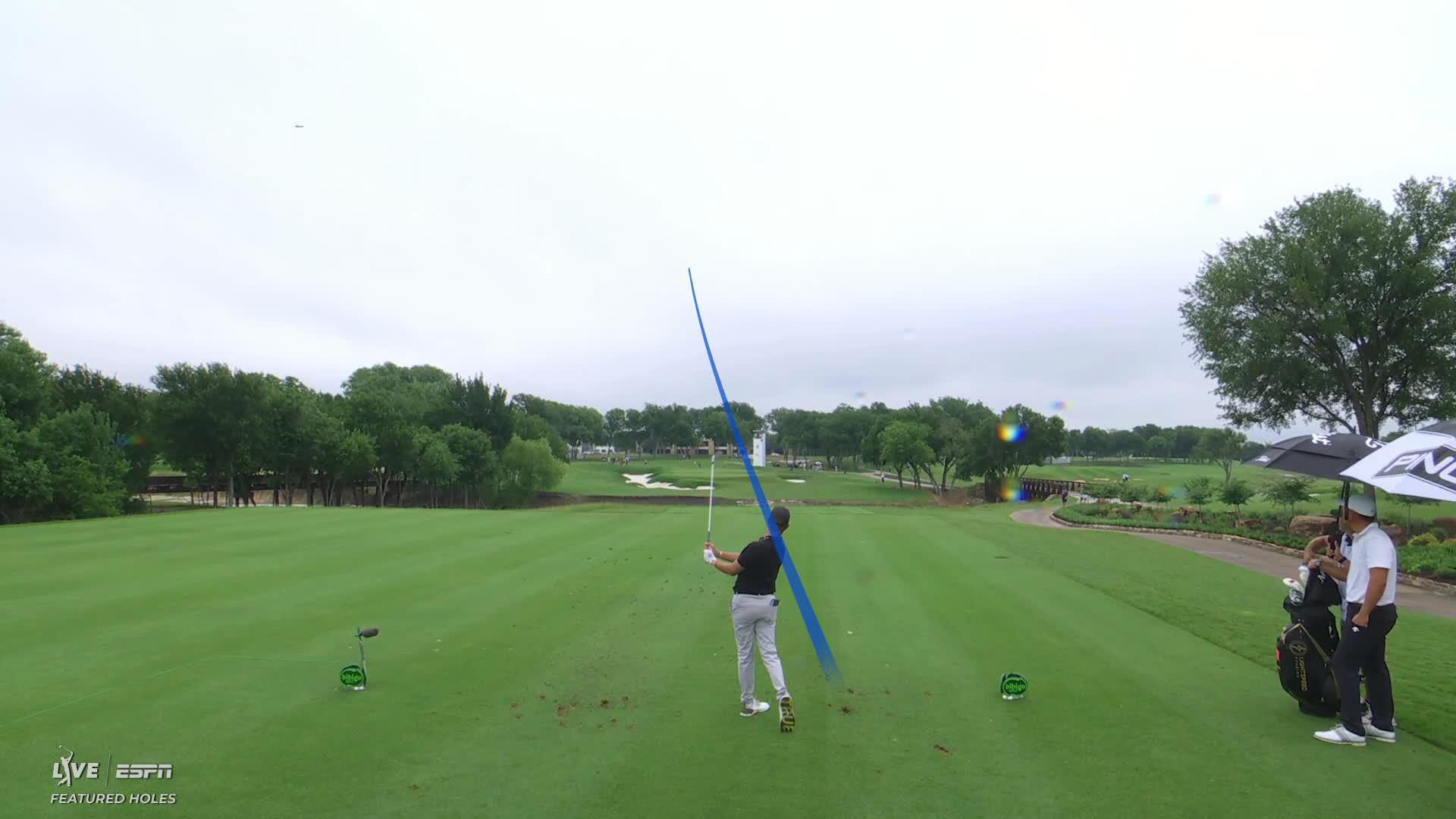 Chandler Blanchet makes birdie on No. 4 at THE CJ CUP