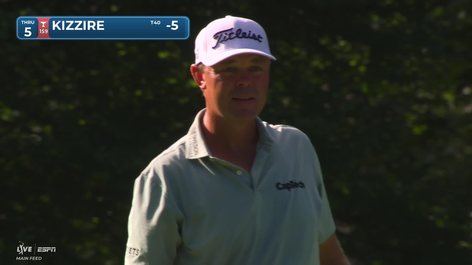Patton Kizzire reaches par-5 No. 5 in two, makes birdie at Wyndham