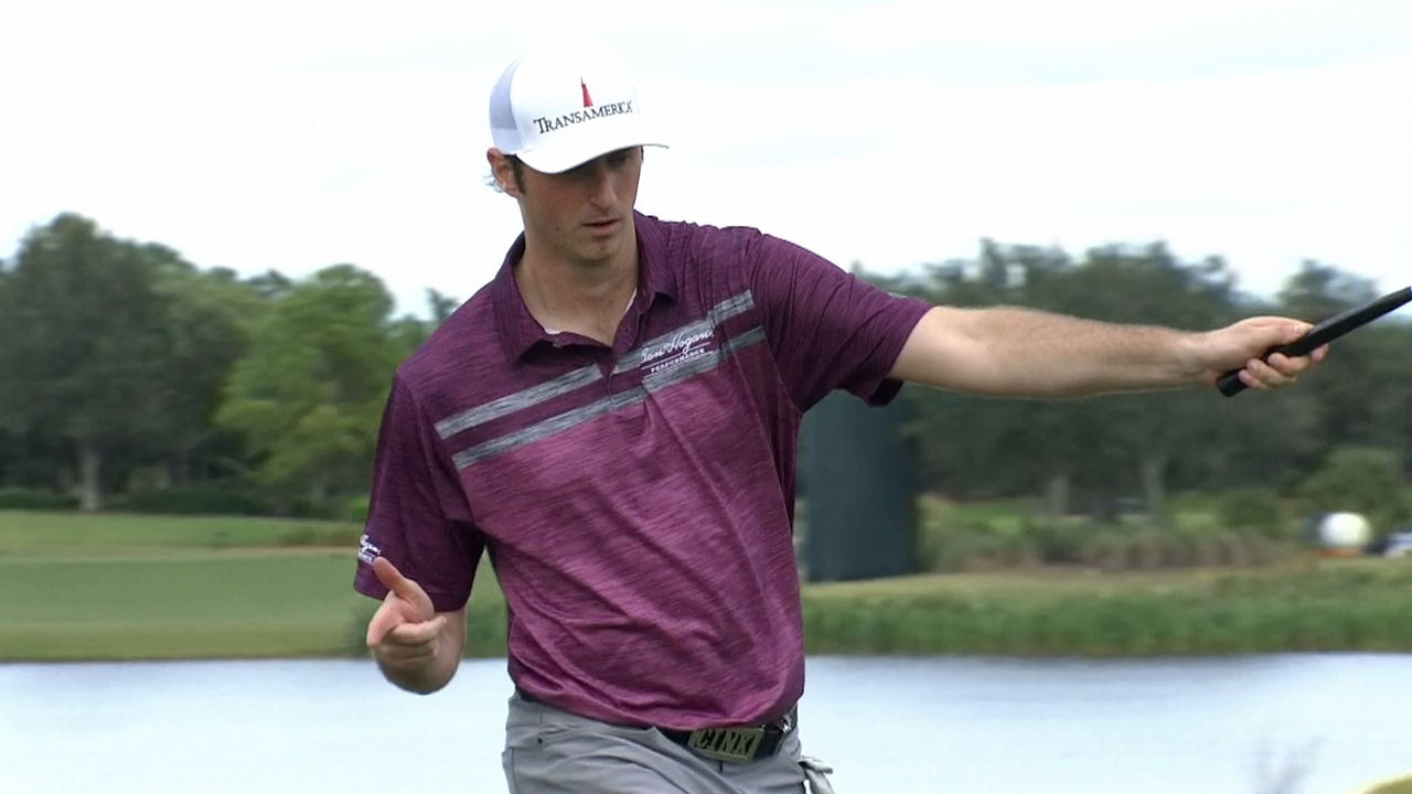 Connor Cink solid birdie putt at PNC Father Son