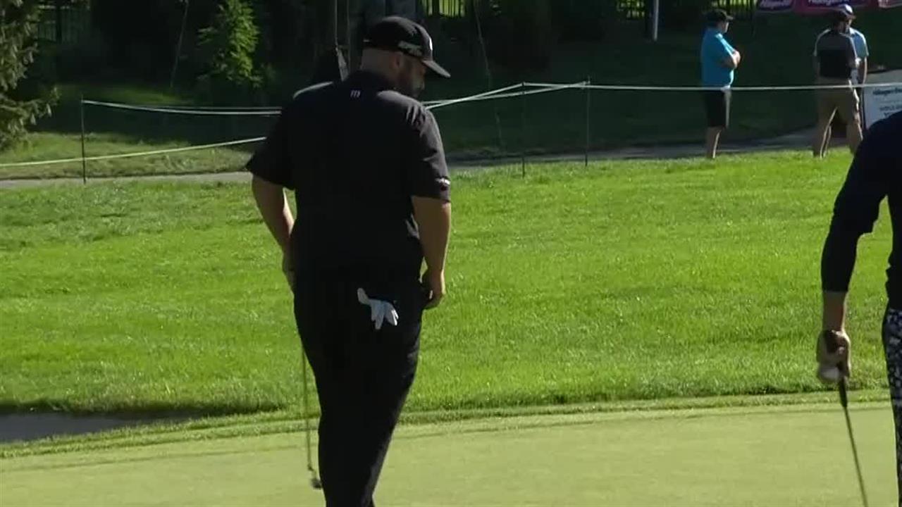 Colt Knost drains 20-foot birdie putt at RBC Canadian