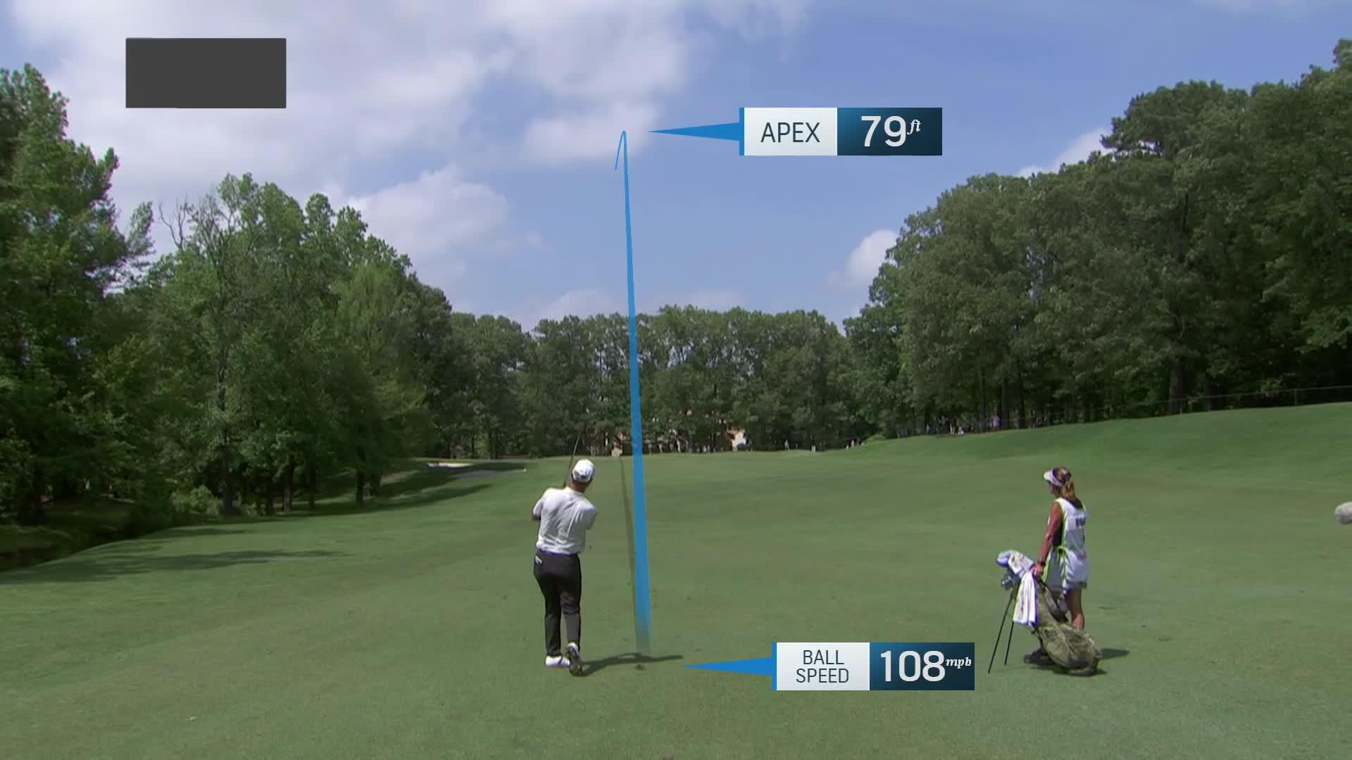 Chris DiMarco makes birdie putt on No. 11 at Regions Tradition