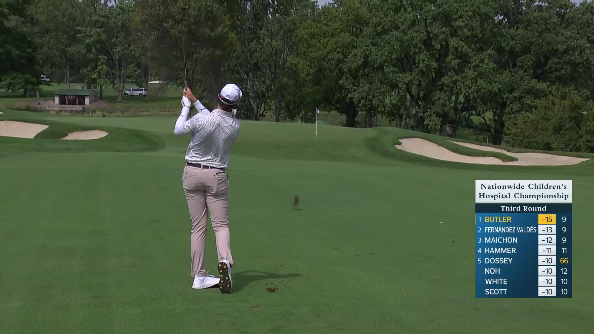 John Marshall Butler makes birdie on No. 10 at Nationwide Children's