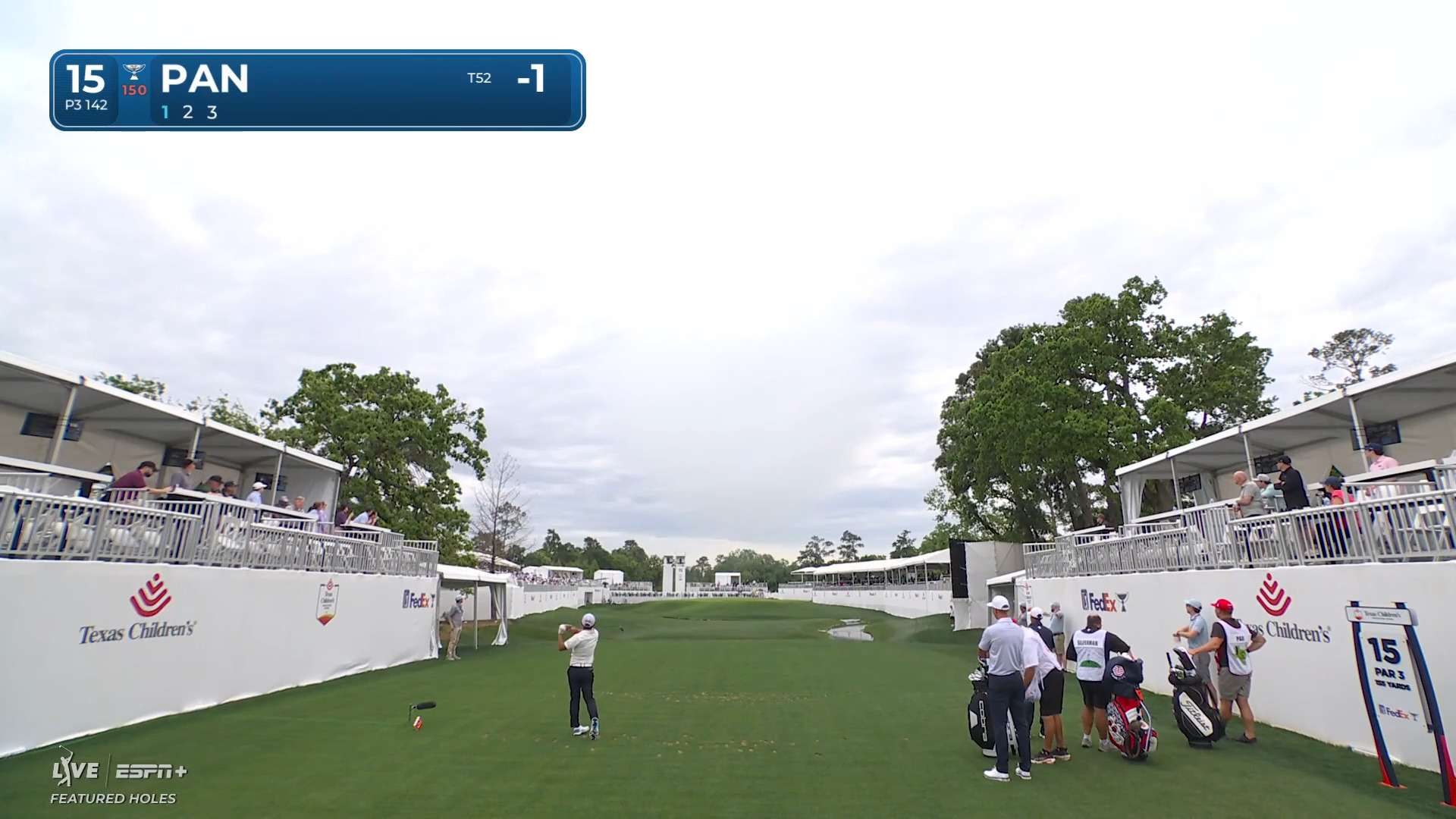 C.T. Pan spins tee shot to set up birdie at Houston Open