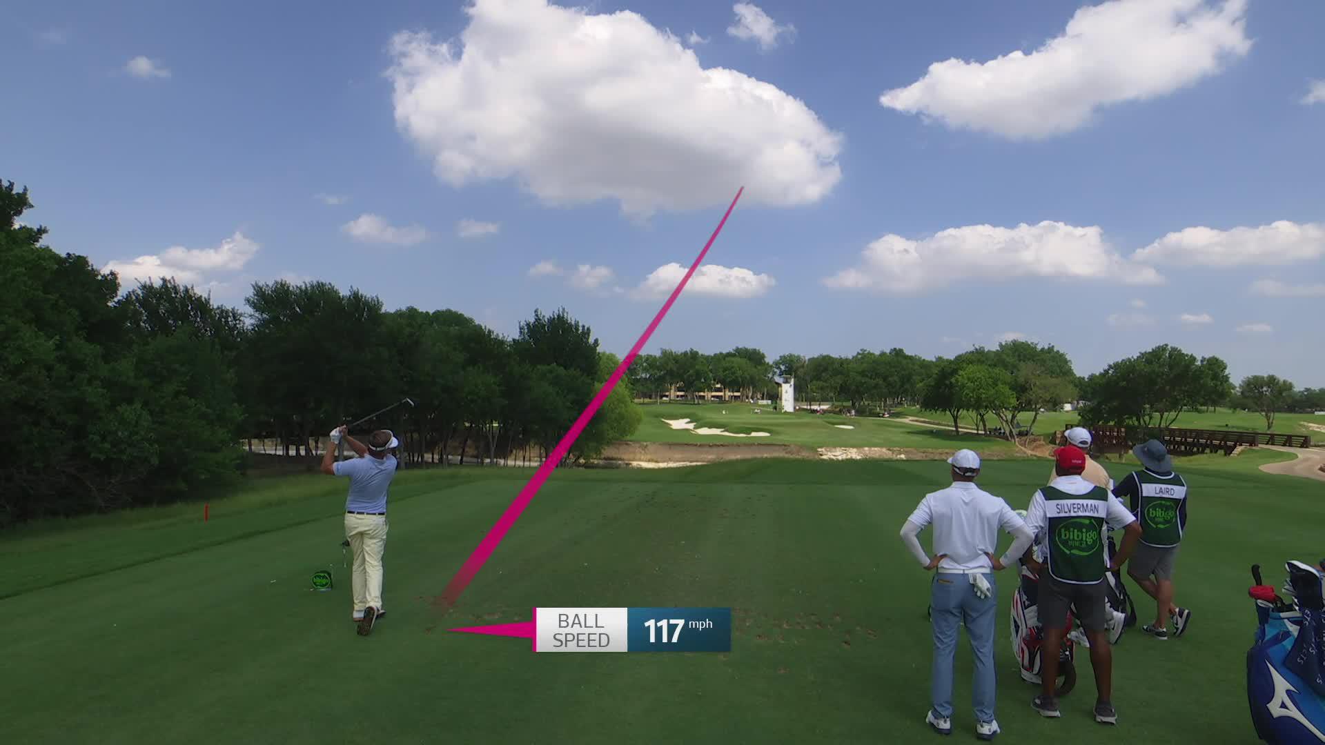 Keith Mitchell sinks 18-foot birdie putt on No. 4 at THE CJ CUP