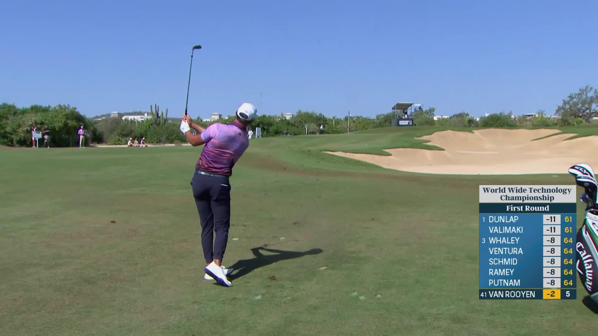 Erik van Rooyen makes birdie on No. 6 at World Wide Technology