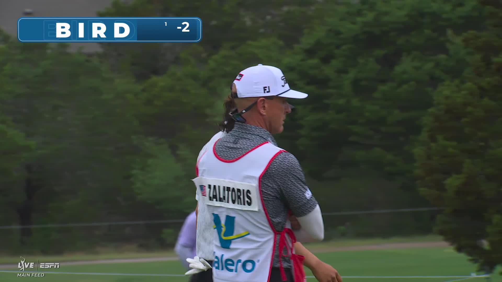 S.H. Kim drains 22-foot birdie putt on No. 11 at Valero