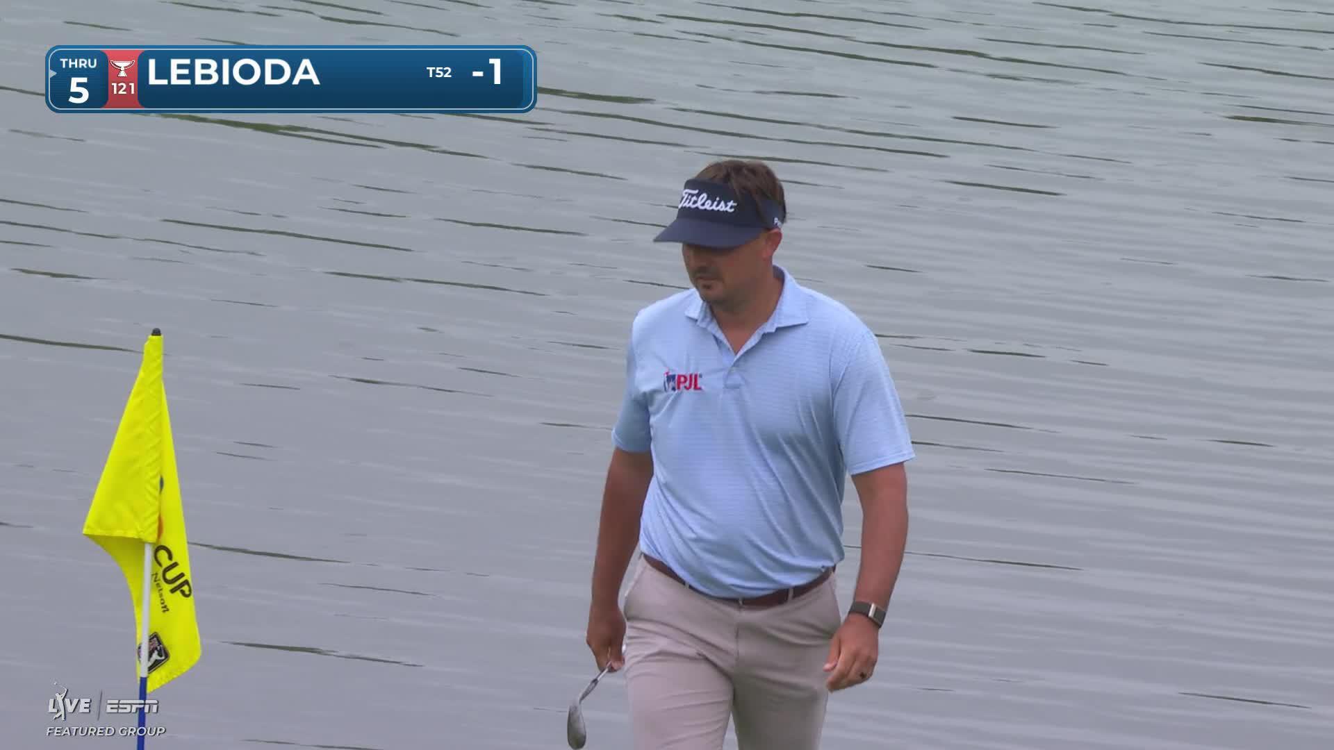 Hank Lebioda makes eagle on No. 14 at THE CJ CUP