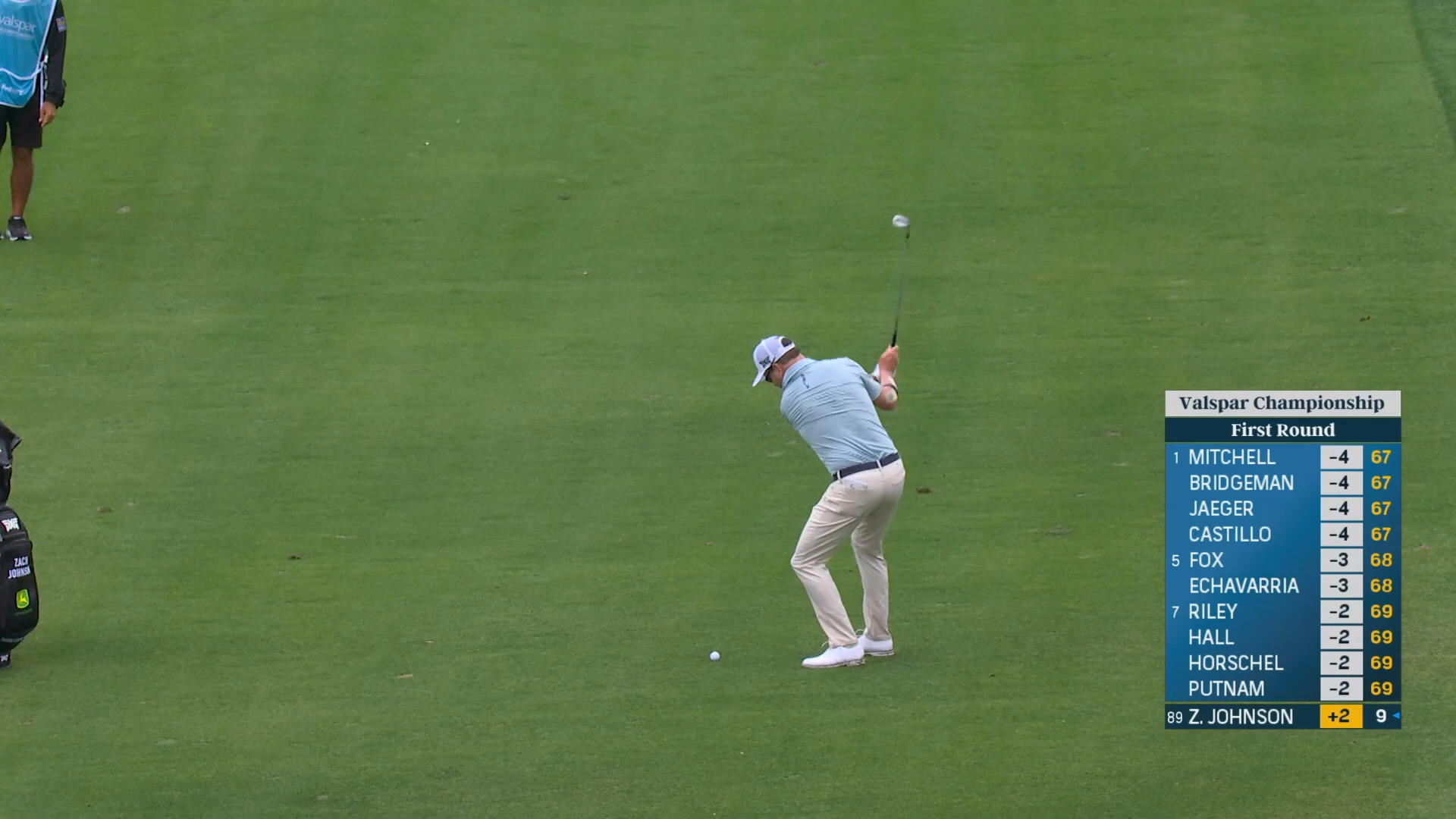 Zach Johnson wedges it tight to set up birdie at Valspar