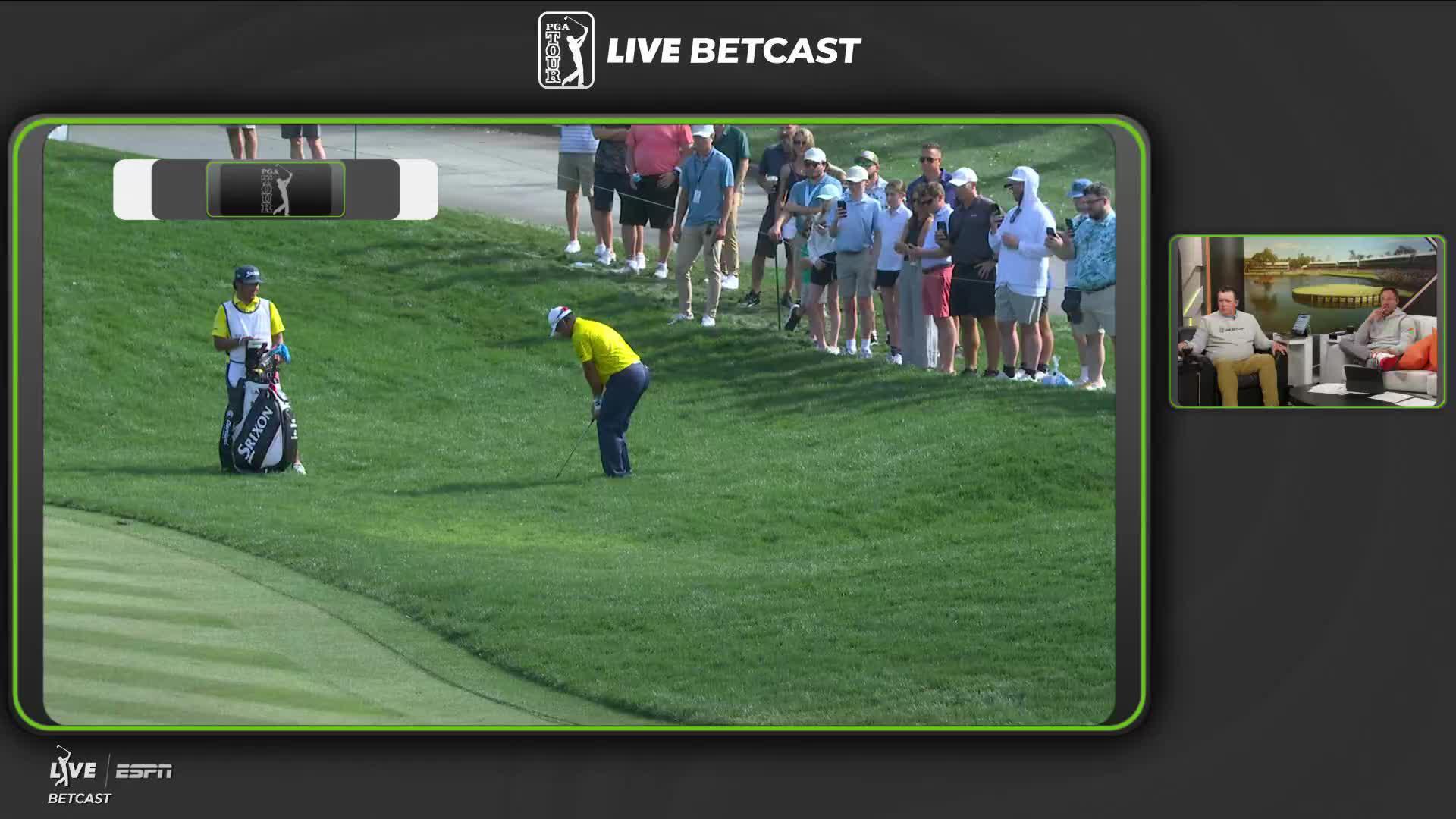 Hideki Matsuyama sinks 9-foot birdie putt on No. 11 at THE PLAYERS