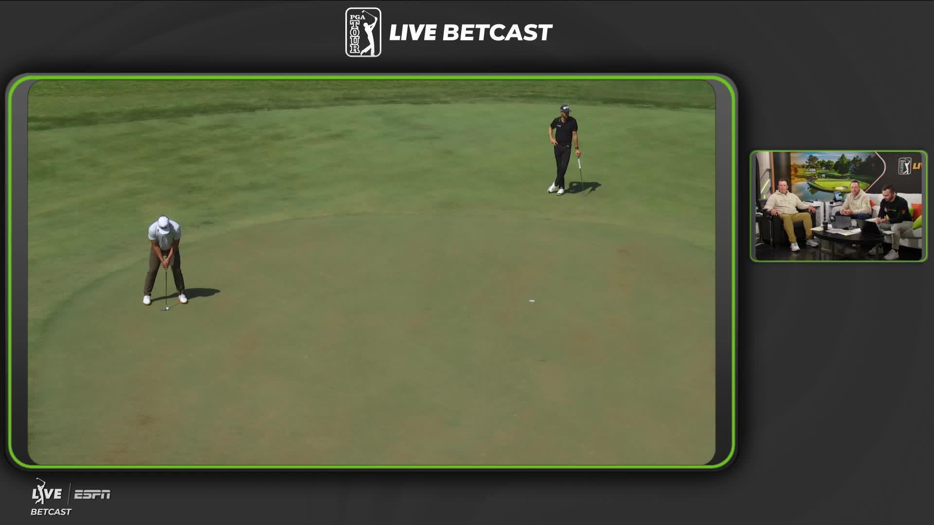 Aldrich Potgieter sinks 20-foot birdie putt on No. 4 at FedEx St. Jude