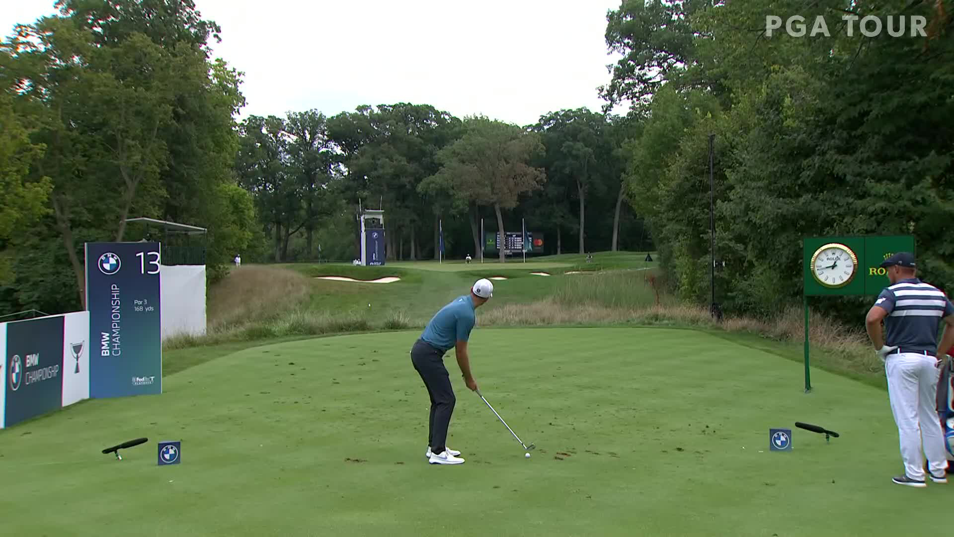 Brendan Steele Nearly Aces No 13 In Round 4 At Bmw Championship