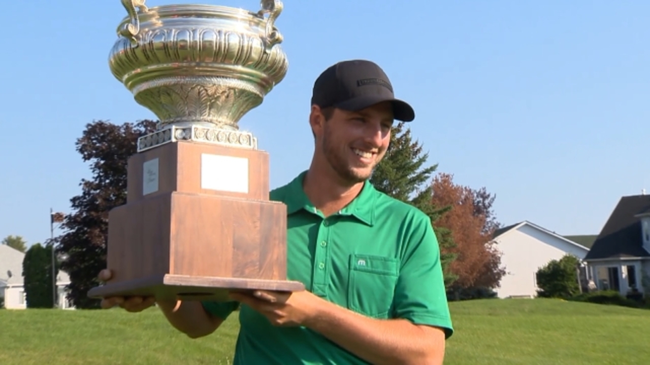 Brad Clapp celebrates with win at The Great Waterway Classic