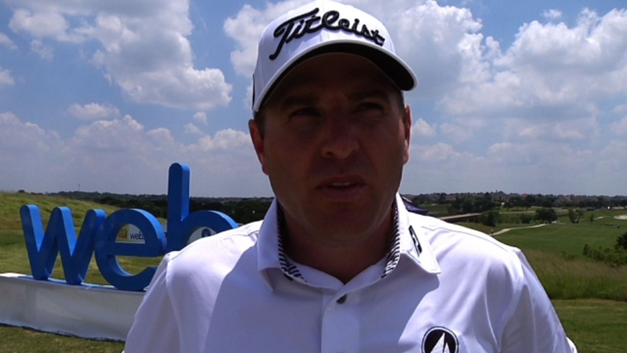 Matt Weibring interview after Round 1 of the Greater Dallas Open