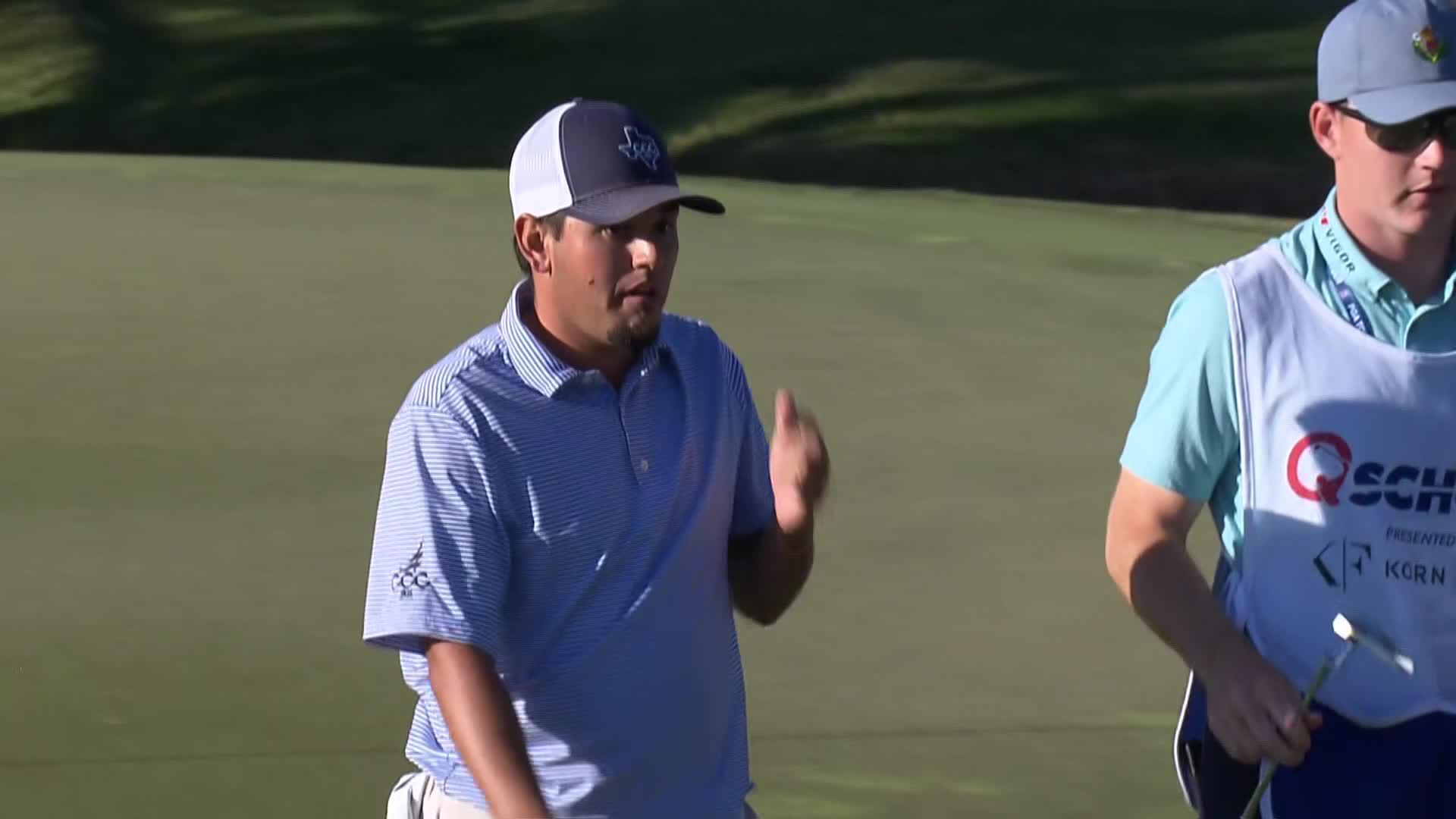 Chad Sewell makes birdie on No. 14 at PGA TOUR Q-School