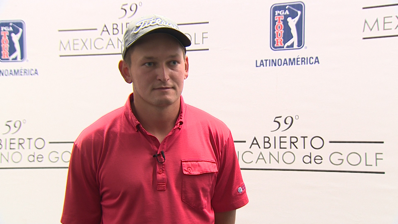 Sean Walsh interview after Round 1 of the Abierto Mexicano