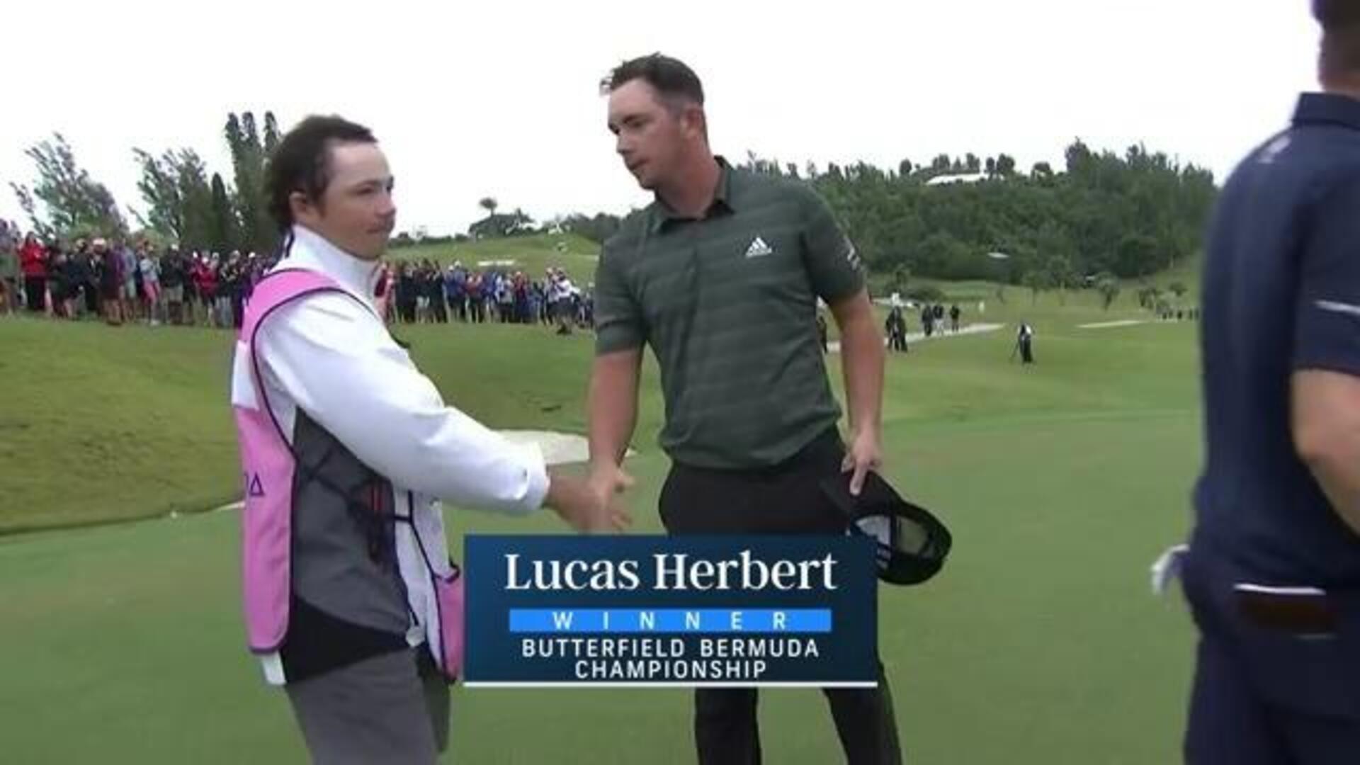 Lucas Herbert keeps leading at the Irish Open