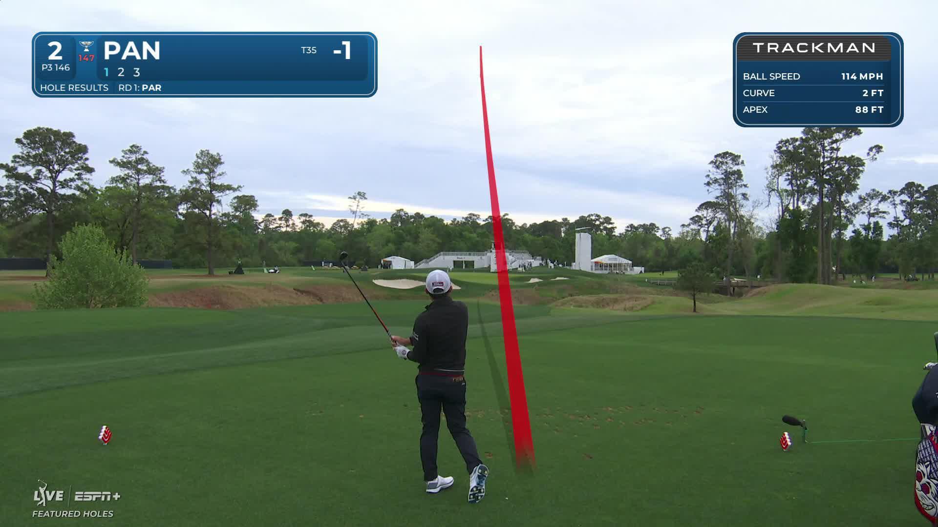 C.T. Pan uses nice approach to set up birdie at Houston Open