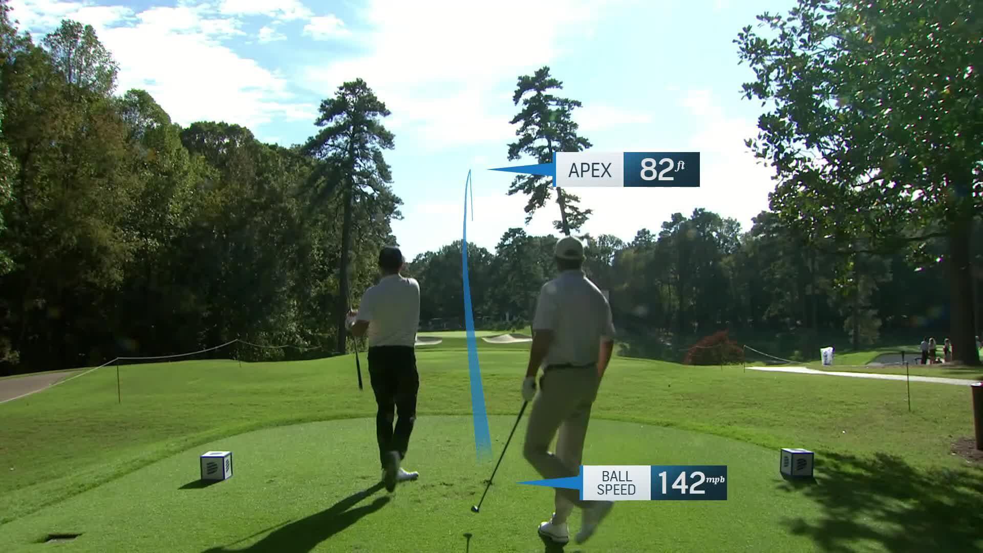 Michael Wright makes birdie on No. 14 at Dominion Energy Charity Classic