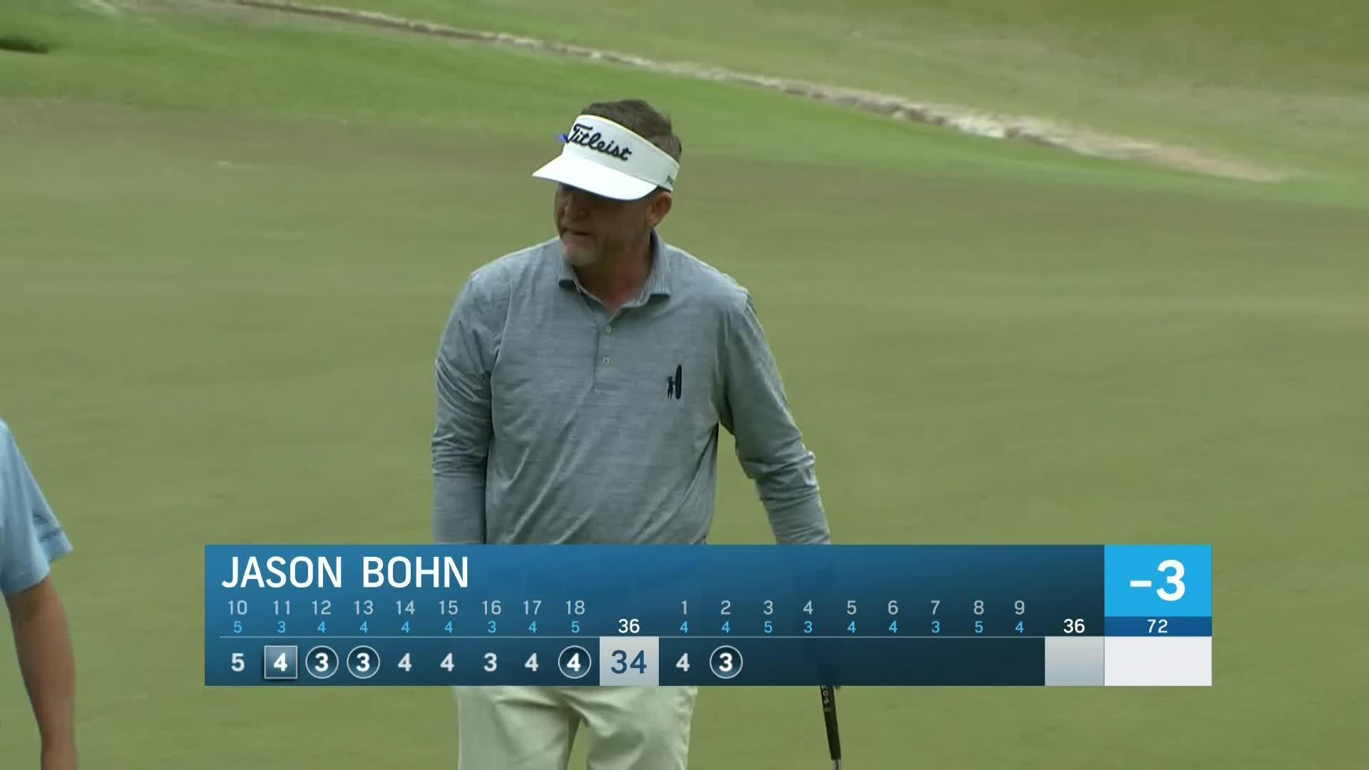 Jason Bohn makes birdie at Mitsubishi Electric Classic