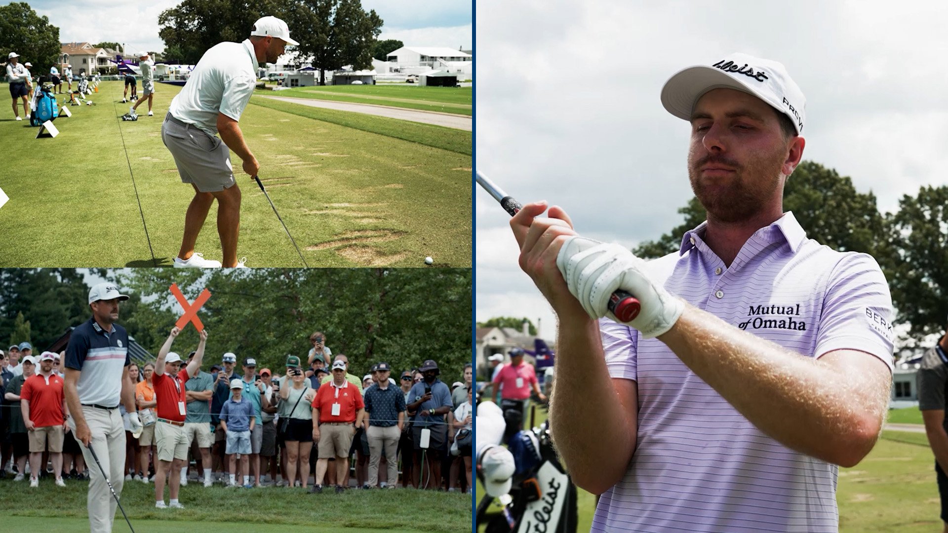 PGA TOUR stars imitate unique player quirks