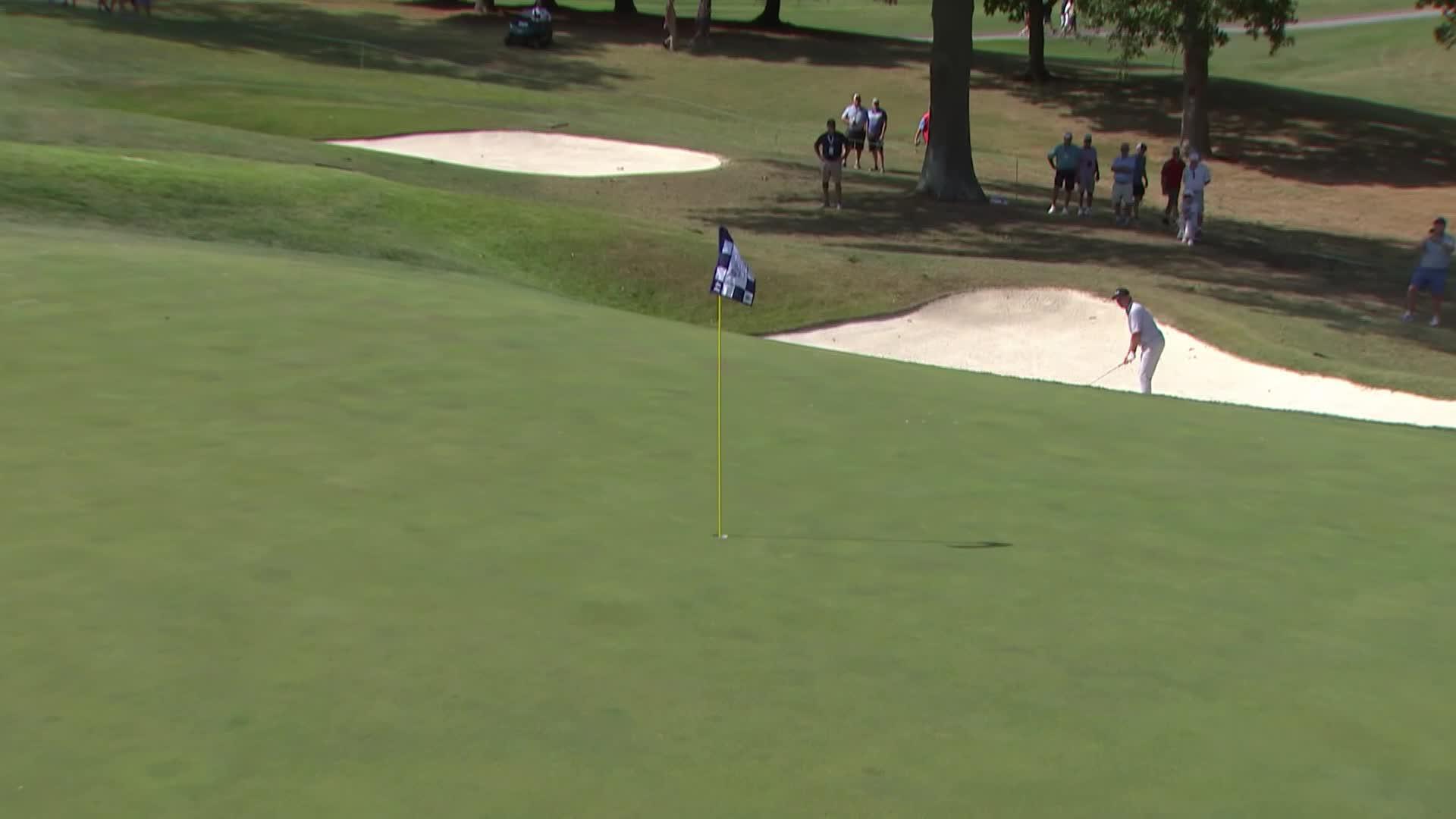 Paul Stankowski makes birdie on No. 11 at Stifel Charity Classic