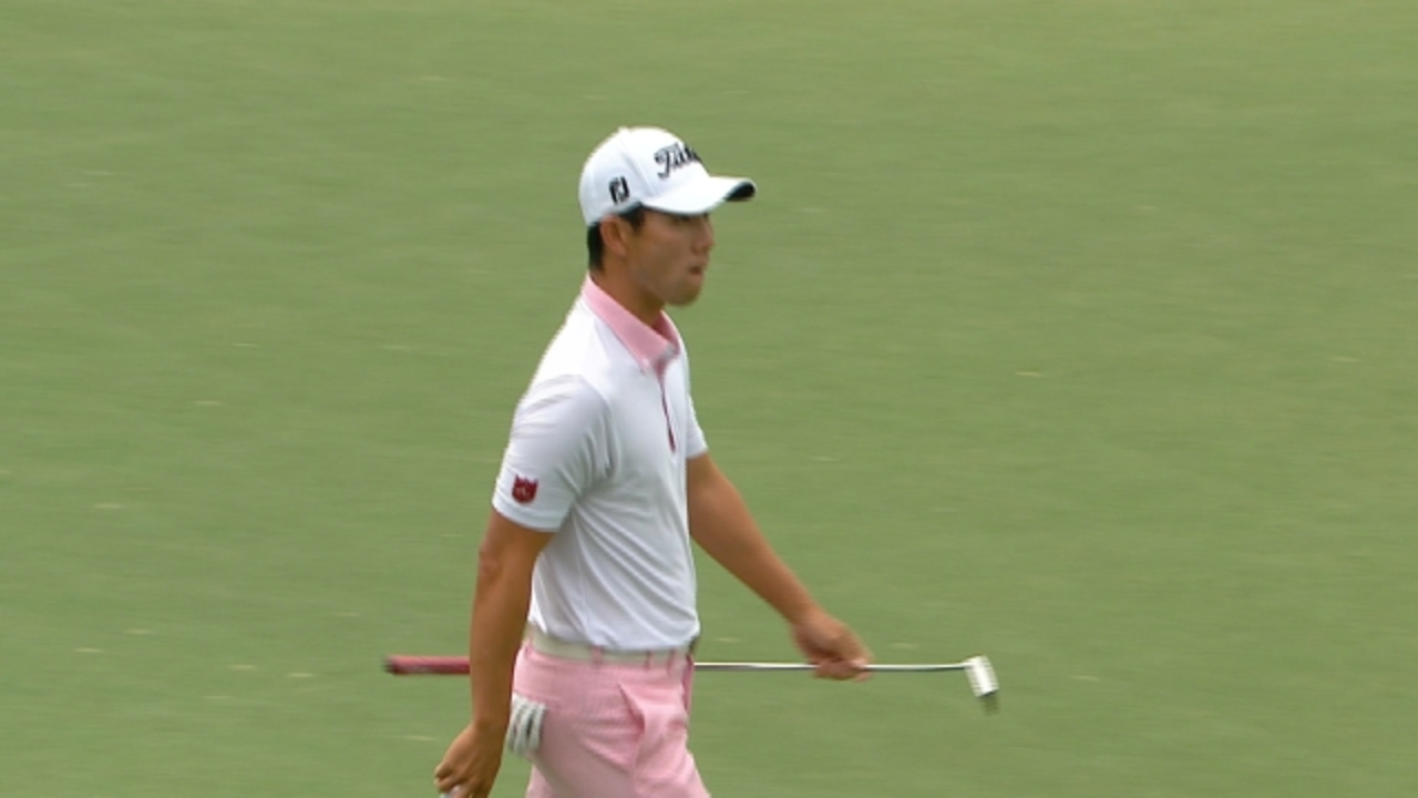 Park birdies No. 15 in Round 1 of the Wyndham Championship