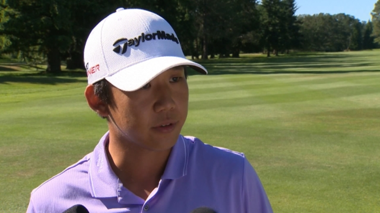 Albin Choi comments after Round 4 of Island Savings Open