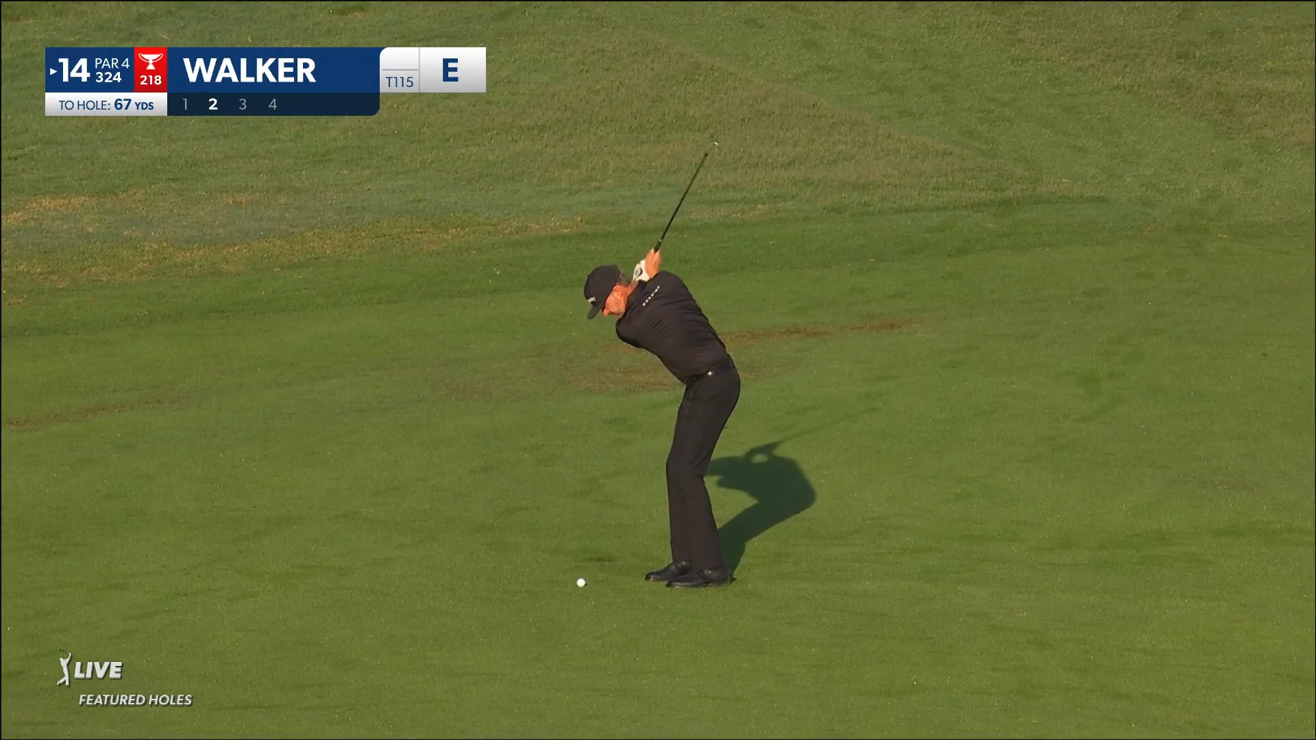 Jimmy Walker gets up-and-down for birdie at CJ CUP Byron Nelson