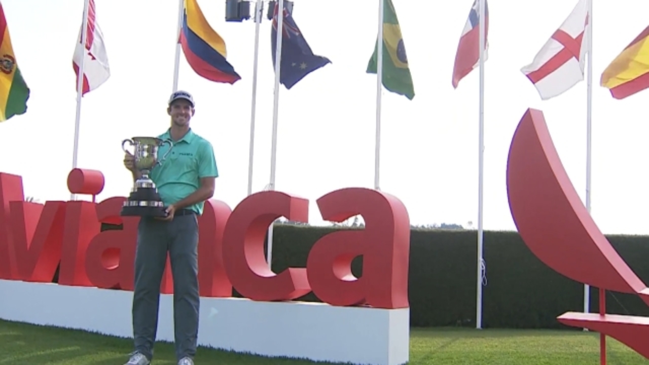Justin Hueber runs away with win at the 69 Avianca Colombia Open