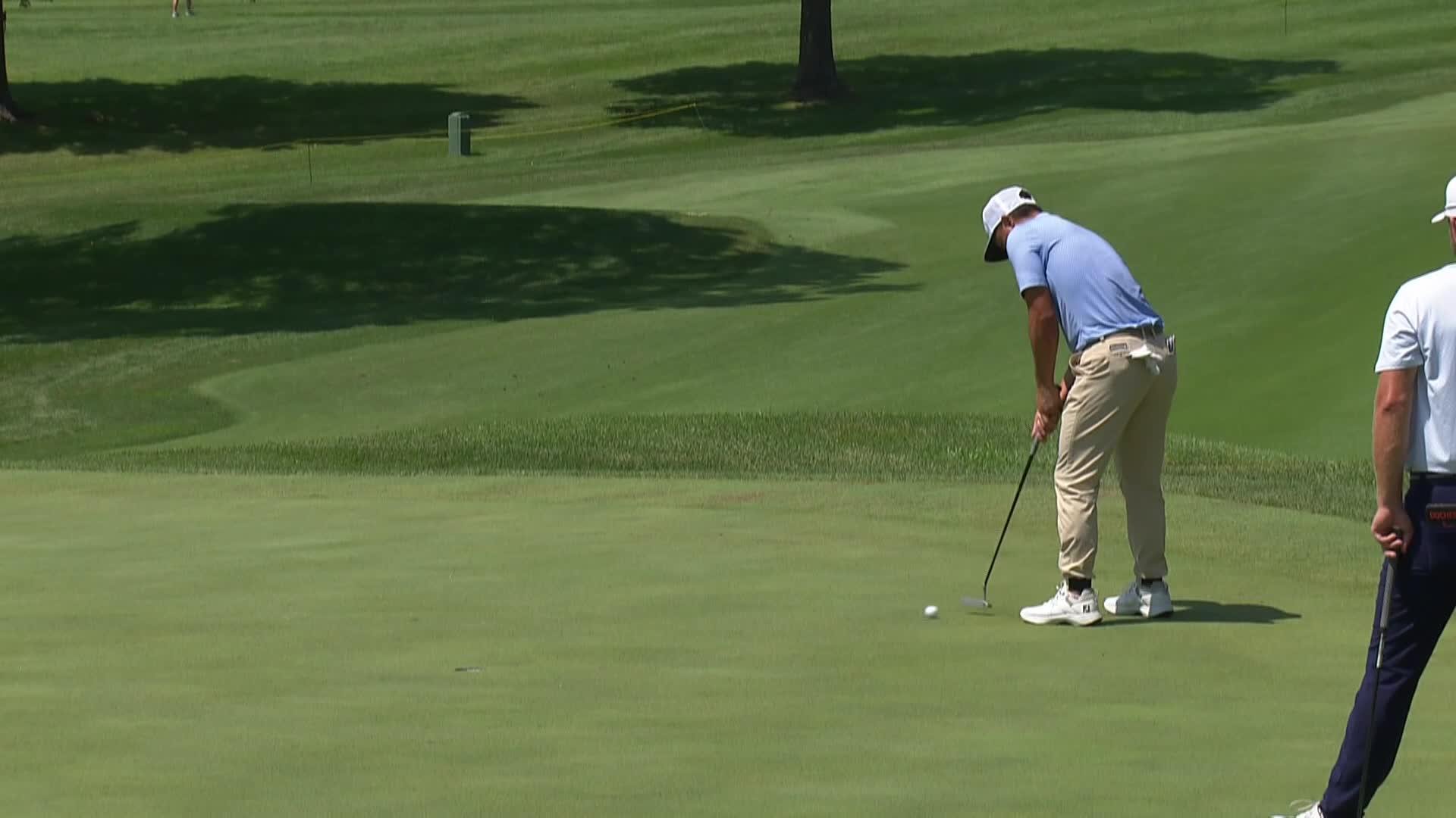 John Pak makes birdie on No. 10 at AdventHealth