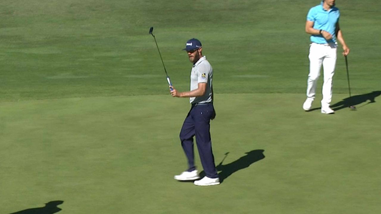 Graham DeLaet drains an 18-footer at Safeway