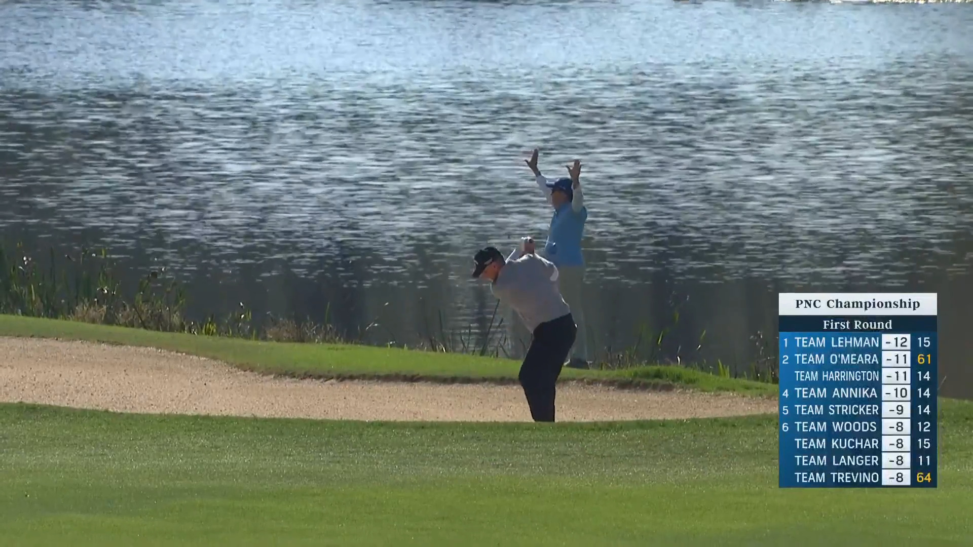 David and Brady Duval combine for eagle at the PNC Championship